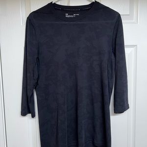 Mens Under Armour 3/4 Sleeve Heatgear Shirt